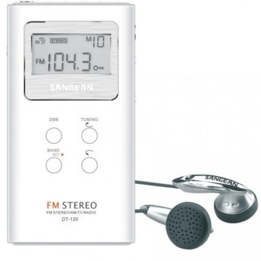 Radio Portative Sangean DT-120 Digital AM/FM LCD