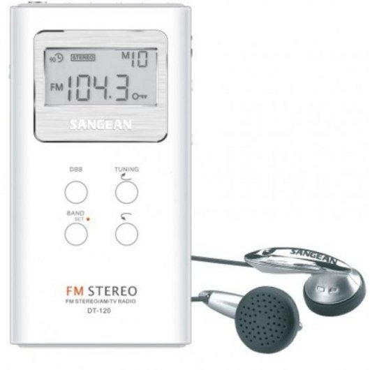 Radio Portative Sangean DT-120 Digital AM/FM LCD