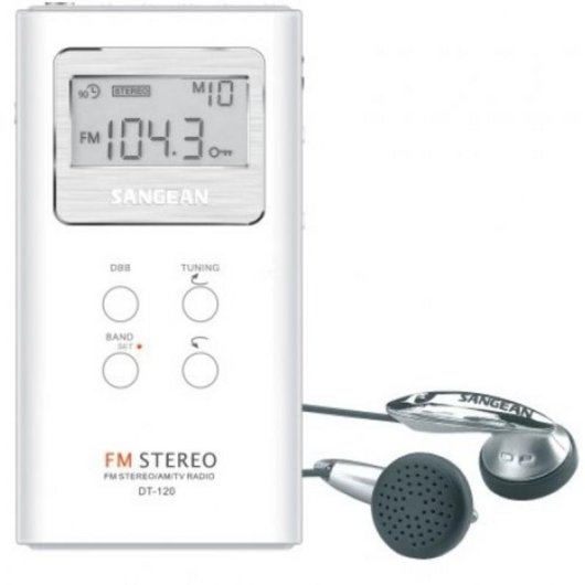 Radio Portative Sangean DT-120 Digital AM/FM LCD