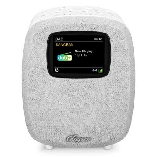 Radio Personnelle Sangean DCR-83 DAB+ FM 2W LCD Blanc
