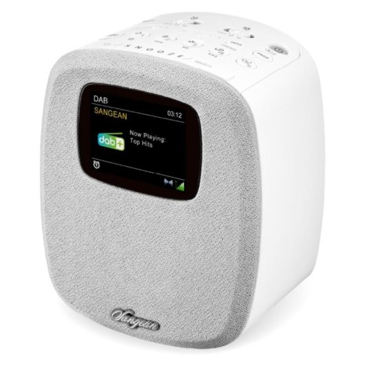 Radio Personnelle Sangean DCR-83 DAB+ FM 2W LCD Blanc