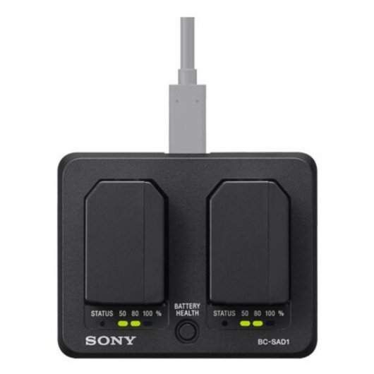 Carregador de baterias Sony BC-SAD1 para câmaras digitais USB