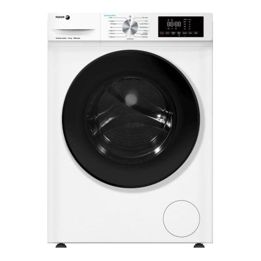 Lavadora Fagor 5FE-10614 Carga Frontal 10 kg 1400 rpm A Blanca con Add+ y Motor BLDC