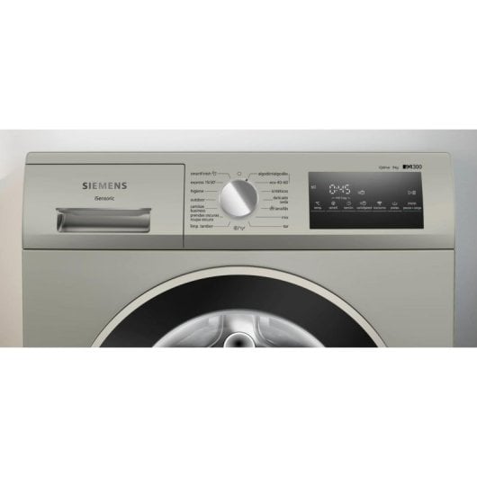 Máquina de Lavar Roupa Siemens iQ300 WM14N20XEP 9 Kg 1400rpm A Aço iQdrive