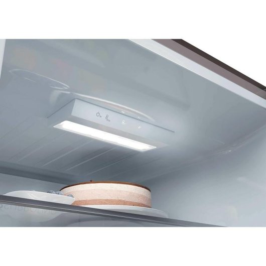 Frigorífico Combi Haier HTR3620CNMP Total No Frost 205cm 414L C Inox