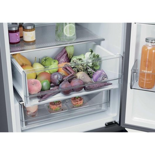 Frigorífico Combi Haier HTR3620CNMP Total No Frost 205cm 414L C Inox