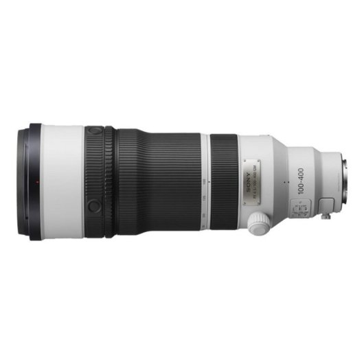 Objektiv Sony SEL100400MC 100-400 mm Stabilisierung E-Mount Weiß Schwarz