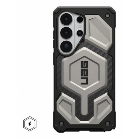Funda para móvil Urban Armor Gear Monarch Pro Cover Titanio para Galaxy S26 Ultra