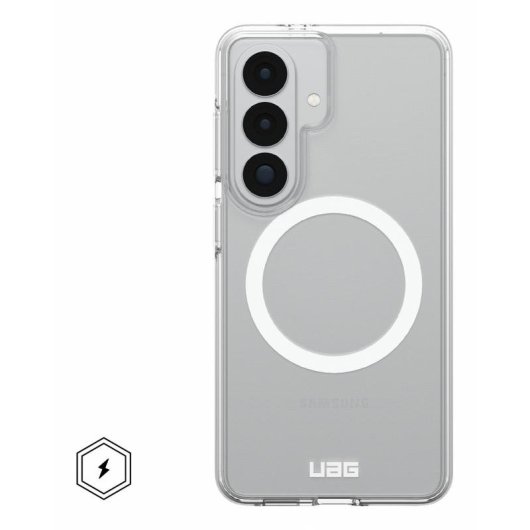 Custodia per cellulare Urban Armor Gear Scout Cover Trasparente Bianco per Galaxy S26