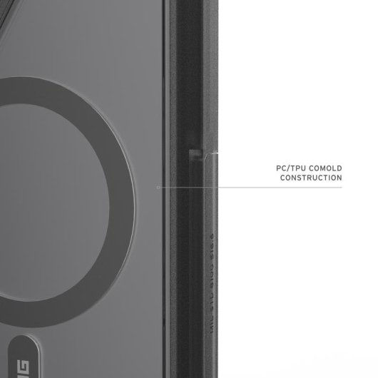 Funda para móvil Urban Armor Gear Trooper Cover Transparent Weiß für Galaxy S26 Ultra