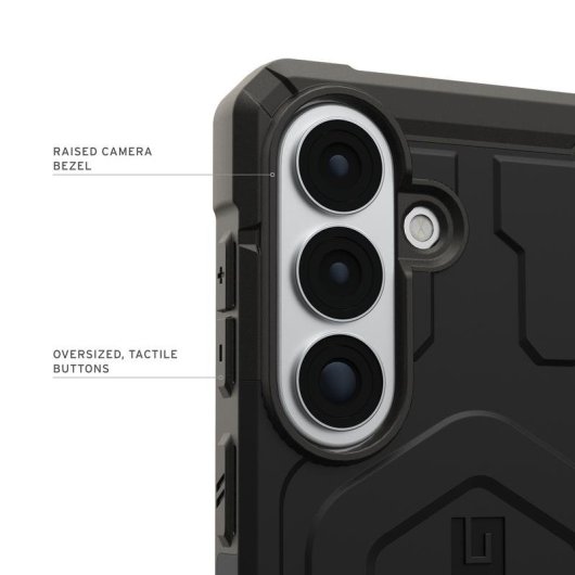 Funda para móvil Urban Armor Gear Pathfinder Cover Antichoc Noire pour Galaxy S26 Ultra