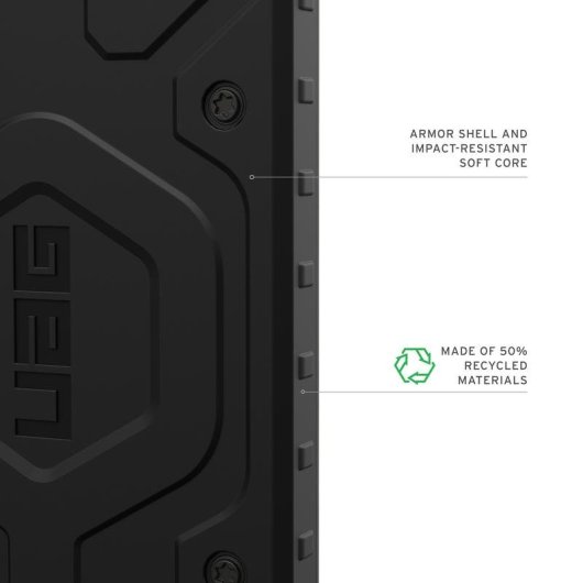 Funda para móvil Urban Armor Gear Pathfinder Cover Antichoc Noire pour Galaxy S26 Ultra