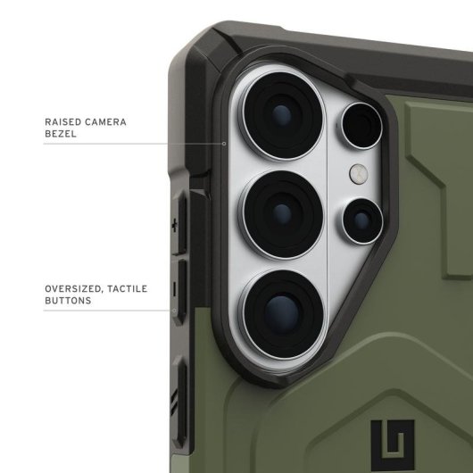 Custodia per cellulare Urban Armor Gear Pathfinder Cover Verde Oliva per Galaxy S26 Ultra