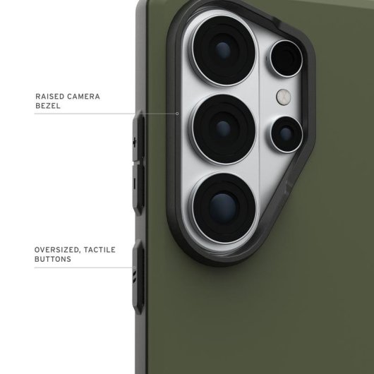 Custodia per cellulare Urban Armor Gear Civilian LT Cover Verde Oliva per Galaxy S26 Ultra