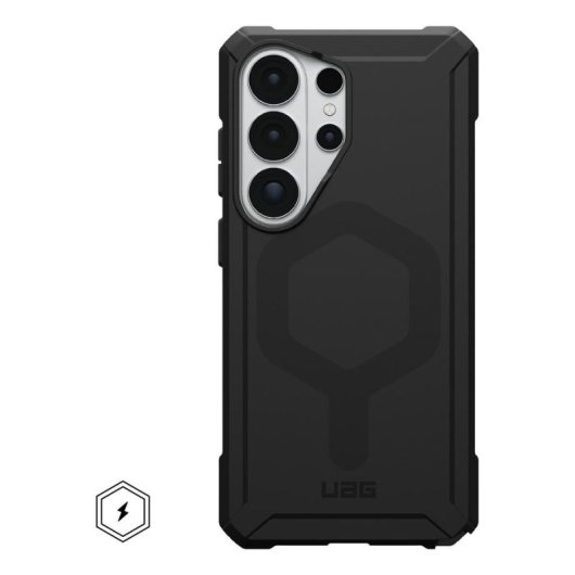 Custodia per cellulare Urban Armor Gear Essential Armor Cover Nera per Galaxy S26 Ultra