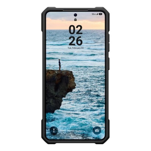 Custodia per cellulare Urban Armor Gear Essential Armor Cover Nera per Galaxy S26 Ultra