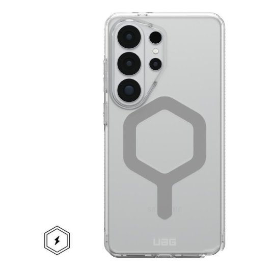 Funda per cellulare Urban Armor Gear Plyo Cover Argento resistente per Galaxy S26 Ultra