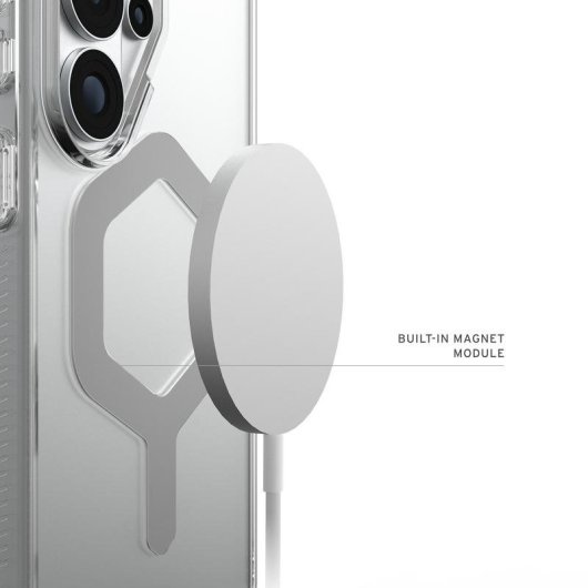 Funda per cellulare Urban Armor Gear Plyo Cover Argento resistente per Galaxy S26 Ultra