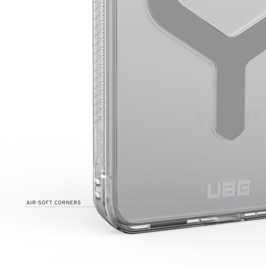 Funda per cellulare Urban Armor Gear Plyo Cover Argento resistente per Galaxy S26 Ultra