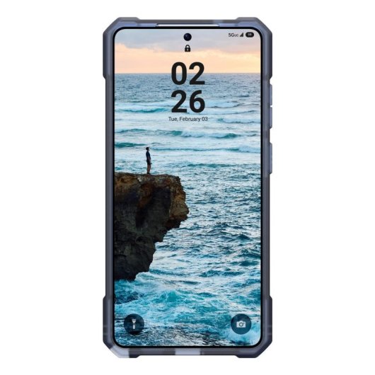Funda pour mobile Urban Armor Gear Essential Armor Cover Bleu ciel pour Galaxy S26 Ultra