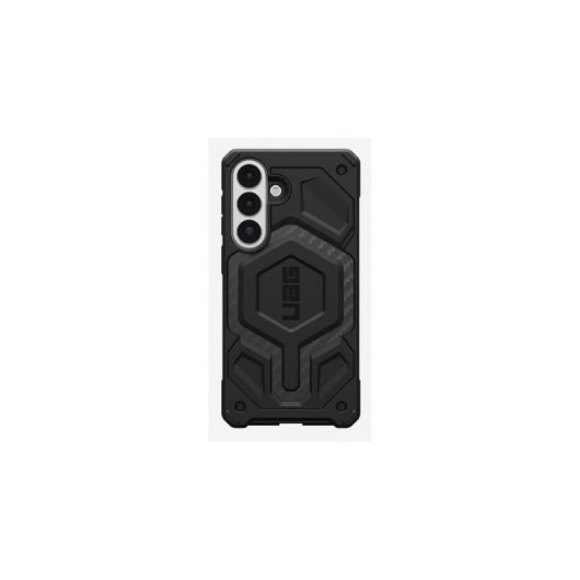 Funda para móvil Urban Armor Gear Monarch Pro Hartschale Carbon Graphit Schwarz für Galaxy S26 Plus