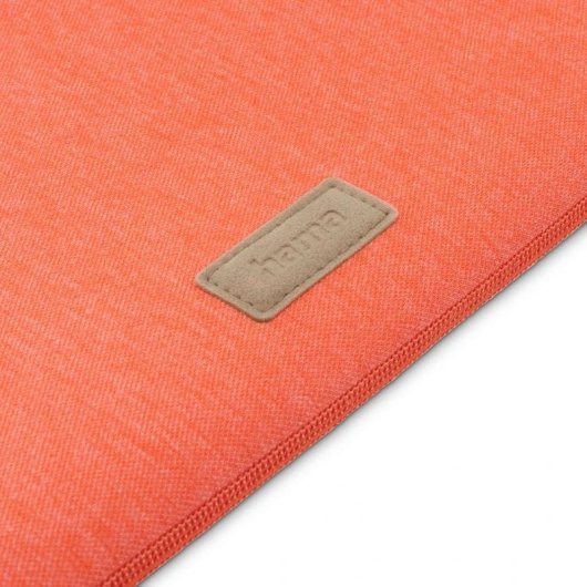 Hülle für Laptop Hama Jersey bis 16,2" Reißverschluss Koralle