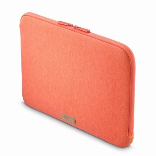 Hülle für Laptop Hama Jersey bis 16,2" Reißverschluss Koralle