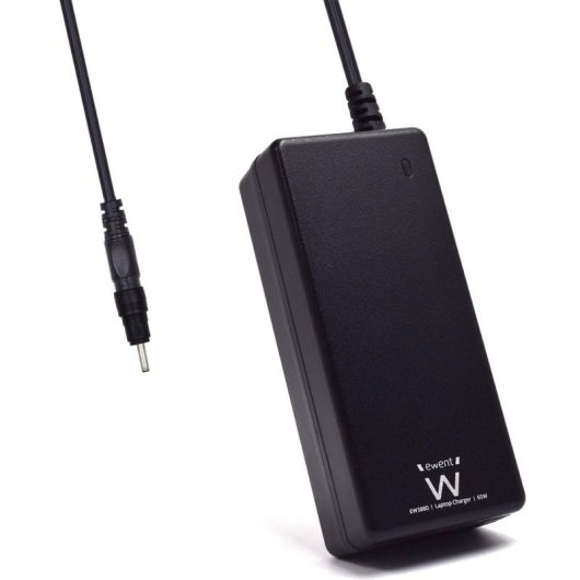 Fonte de Alimentação Ewent EW3883 65W 20V Certificação CE FCC RoHS Preta