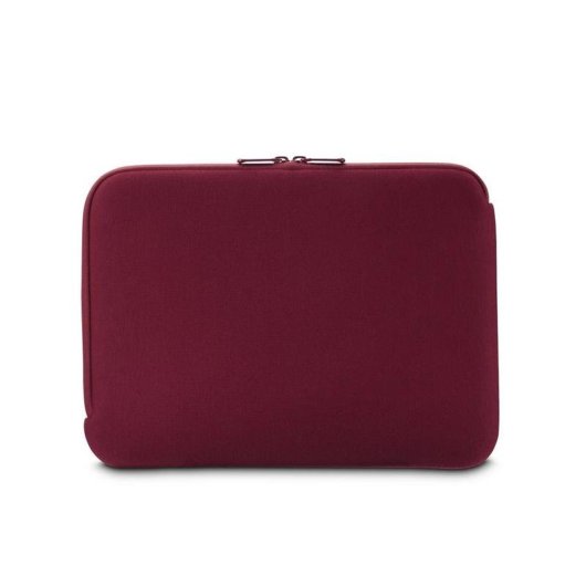 Hülle für Laptop Hama Jersey bis 14,1" Reißverschluss Rot