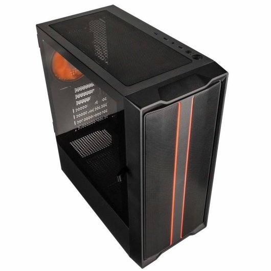 Caixa PC Kolink Inspire K12 ARGB Midi Tower Preta Transparente