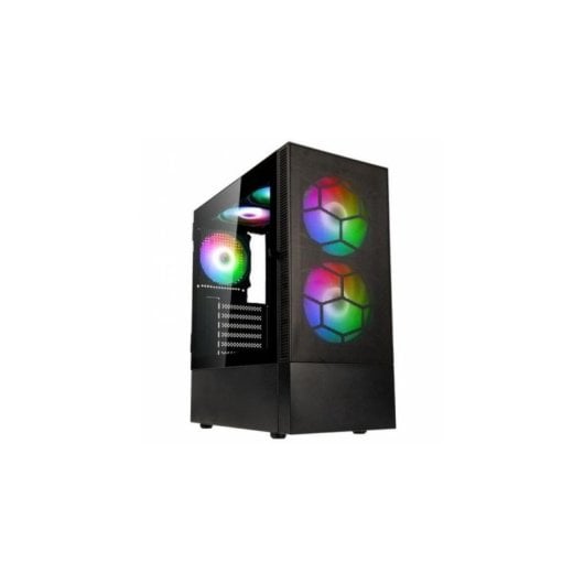 Caixa PC Kolink Observatory MX Preta ATX Vidro Temperado RGB