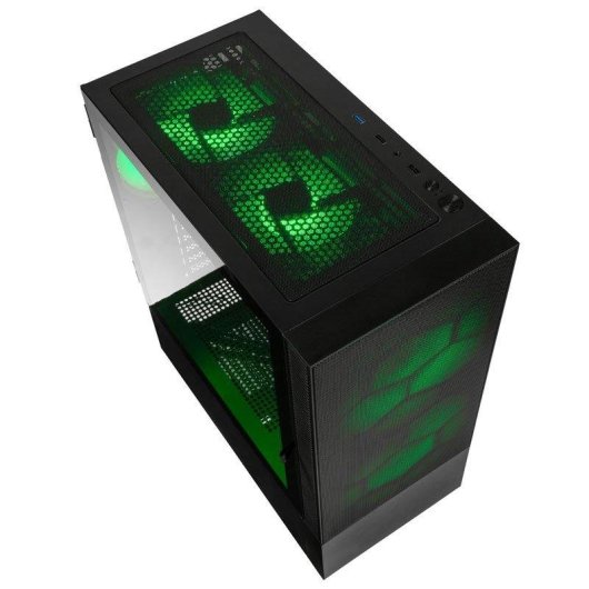 Caixa PC Kolink Observatory MX Preta ATX Vidro Temperado RGB