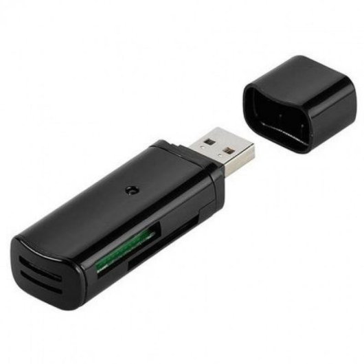 Lettore di schede Vivanco IT-USBCR USB 2.0 Nero
