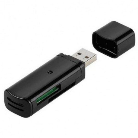 Lettore di schede Vivanco IT-USBCR USB 2.0 Nero