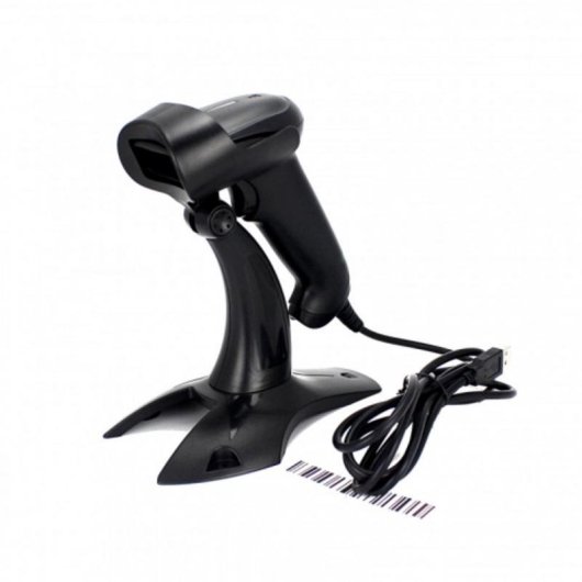 Lector de código de barras POSIBERICA LS-1DU99 Láser USB con soporte