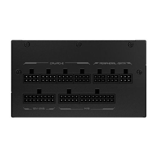 Fonte de Alimentação Gigabyte GAMING 1000GM PG5 Certificação 80 PLUS Gold 1000W modular ventoinha silenciosa