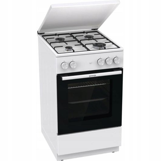 Cuisinière Gorenje GG5A14WJ 4 Foyers Électrique 70L Classe A