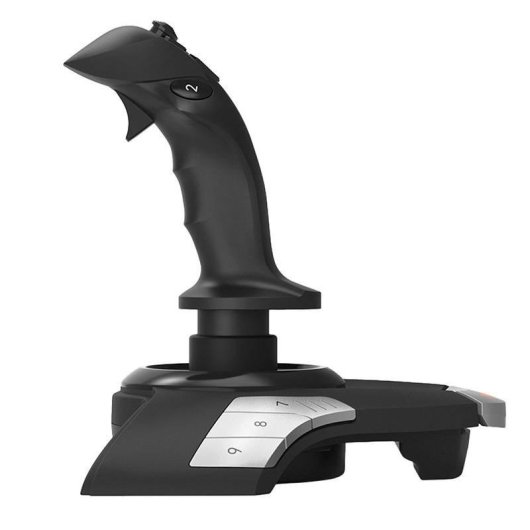 Joystick PXN-F16 per PC - USB con Vibrazione, Manubrio a 8 Vie e Pulsanti Programmabili