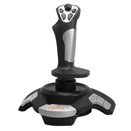 Joystick PXN-F16 per PC - USB con Vibrazione, Manubrio a 8 Vie e Pulsanti Programmabili