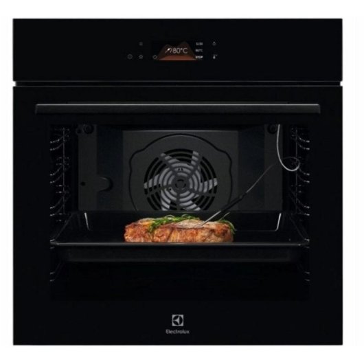 Horno Multifunción Electrolux LOD8P39Z 72L 60cm Pirolítico A+ con Vapor y Sonda Negro