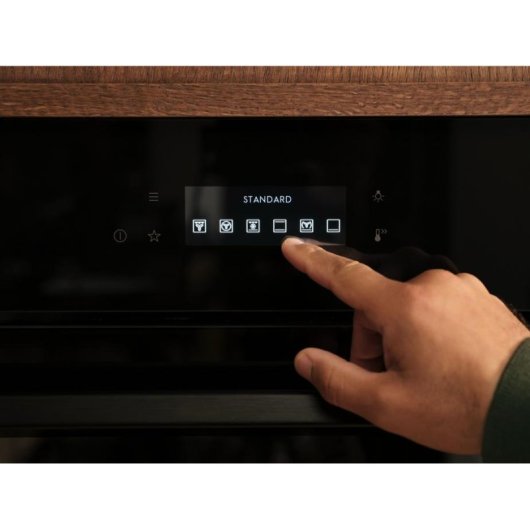 Horno Multifunción Electrolux LOD8P39Z 72L 60cm Pirolítico A+ con Vapor y Sonda Negro