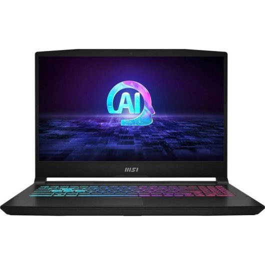 Portátil MSI Katana A15 AI B8VE-637XPL 15.6" AMD Ryzen 9 8945HS 16GB 512GB SSD RTX 4050 Sin SO