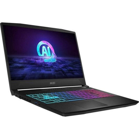 Portátil MSI Katana A15 AI B8VE-637XPL 15.6" AMD Ryzen 9 8945HS 16GB 512GB SSD RTX 4050 Sin SO