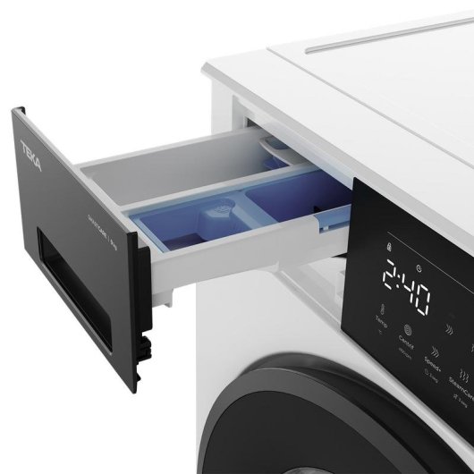 Máquina de Lavar Roupa Teka 9 Kg 1400rpm Classe A Branco Controlo Tátil Vapor