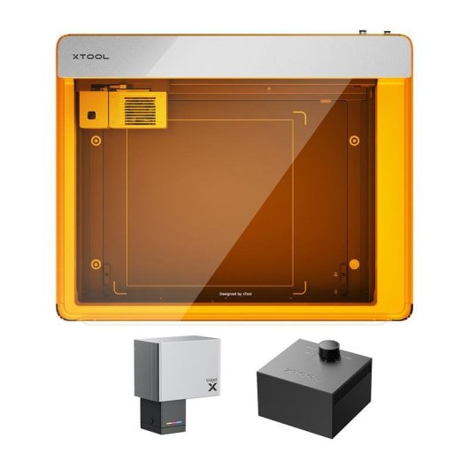 Grabadora y cortadora láser XTOOL M1 Ultra 20W 4 en 1 Kit Deluxe