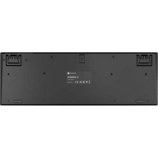Teclado Genesis NZB-2315 membrana con teclado y ratón inalámbricos negros