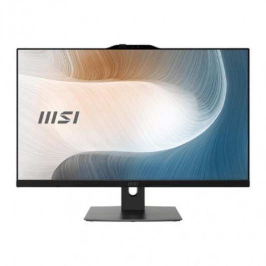 Ordenador Todo en uno MSI Modern AM272P 1M-893ES Intel Core i5-120U 16GB 512GB SSD Iris Xe 27" Windows 11 Pro Negro