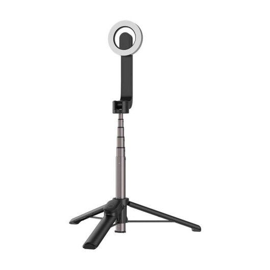 Varilla selfie magnética Telesin WS-22005 para iPhone 12-16 con trípode integrado