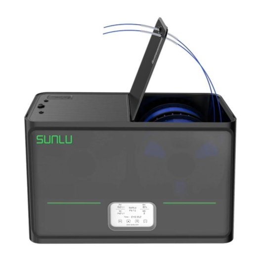 Secador de Filamentos Sunlu S4 Fila Dryer 4 Bobinas 70°C 330W