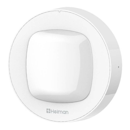 Sensor de Movimiento Heiman WS3MS WiFi Interior Compensación Térmica